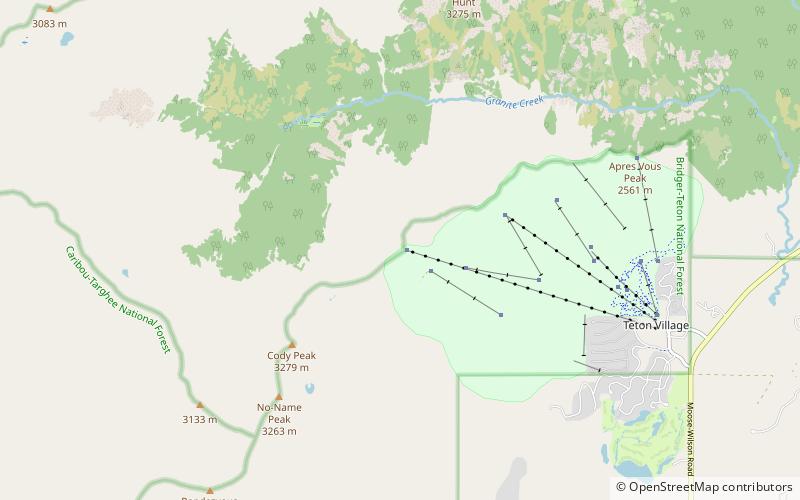 Rendezvous Mountain location map