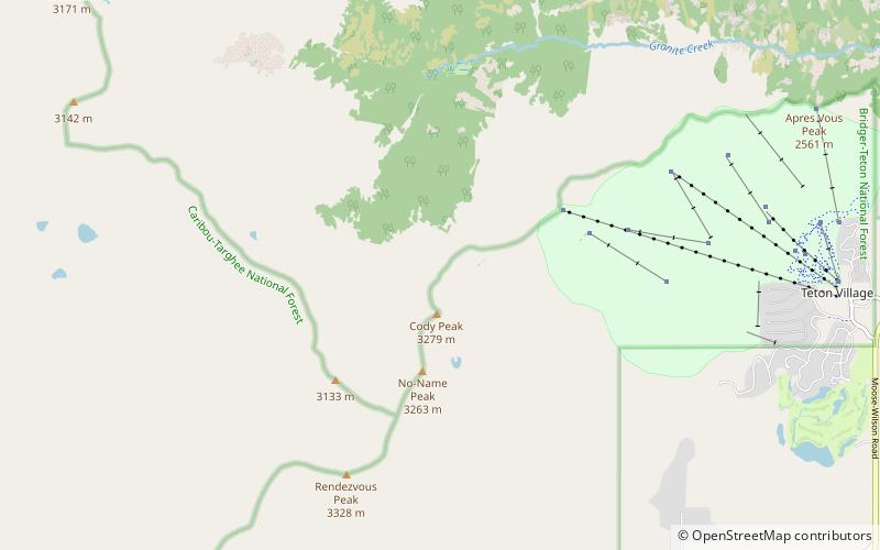 Jackson Hole Mountain Resort location map