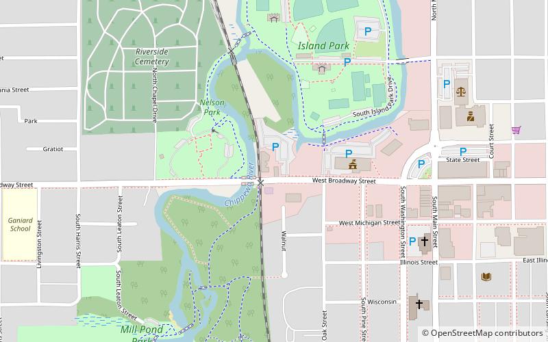 Michigan Condensed Milk Factory location map