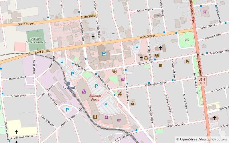 Paramount Theater location map