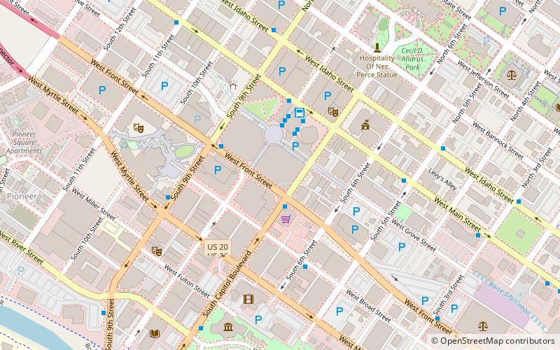 CenturyLink Arena location map