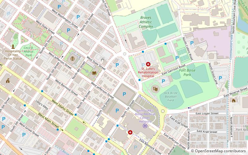 State Street Historic District location map