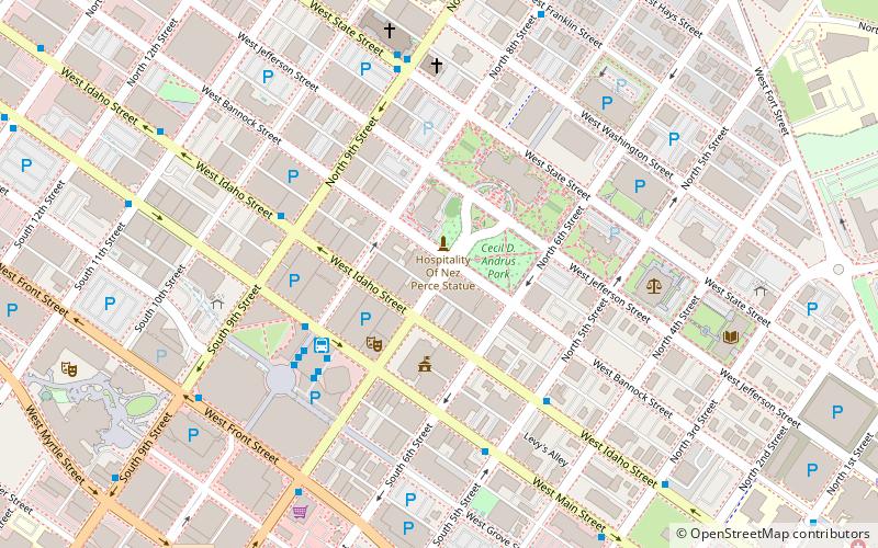 Union Block and Montandon Buildings location map