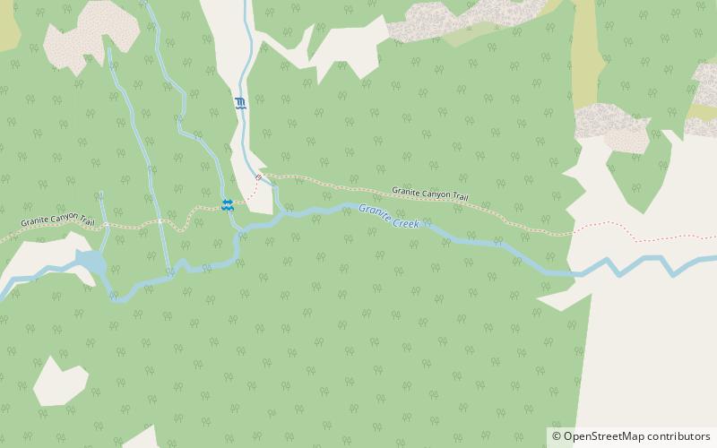 Granite Canyon location map