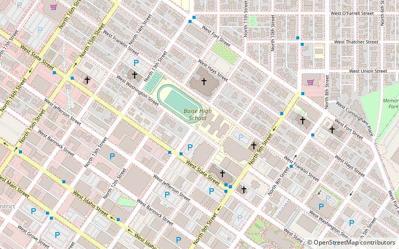 Dr. James Davies House location map