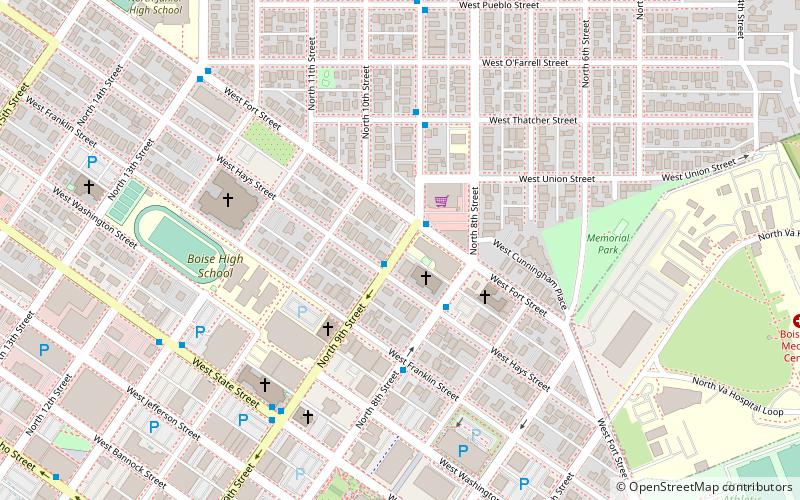 John Daly House location map