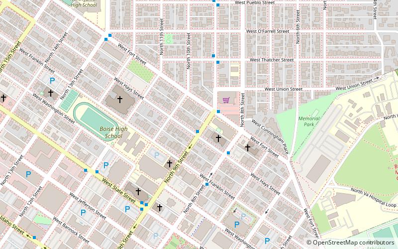 John Haines House location map