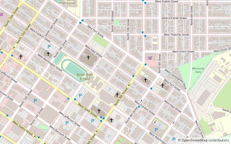 R. K. Davis House location map