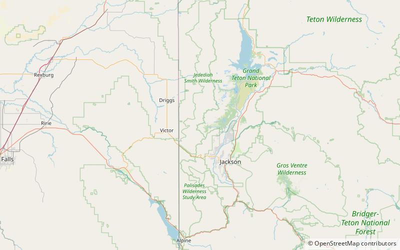 Marion Lake location map