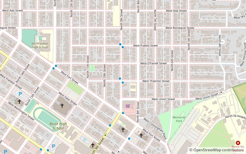 W. A. Simpson House location map