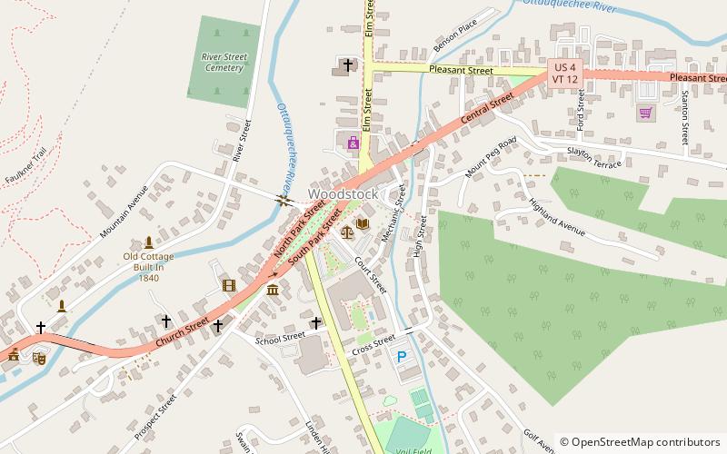 Norman Williams Public Library location map