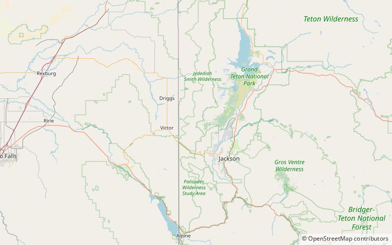Housetop Mountain location map