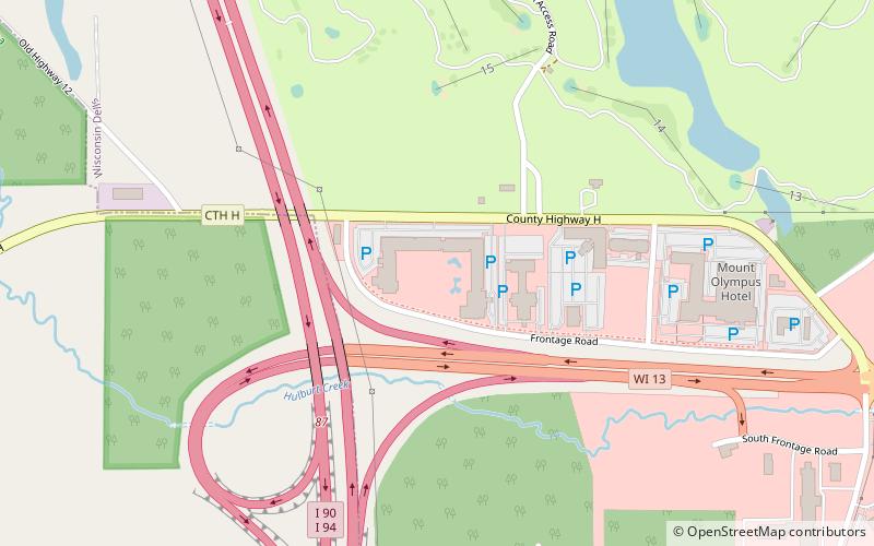 Polynesian Resort Hotel location map