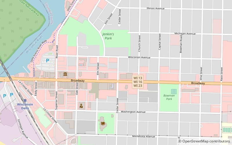 Kilbourn Public Library location map