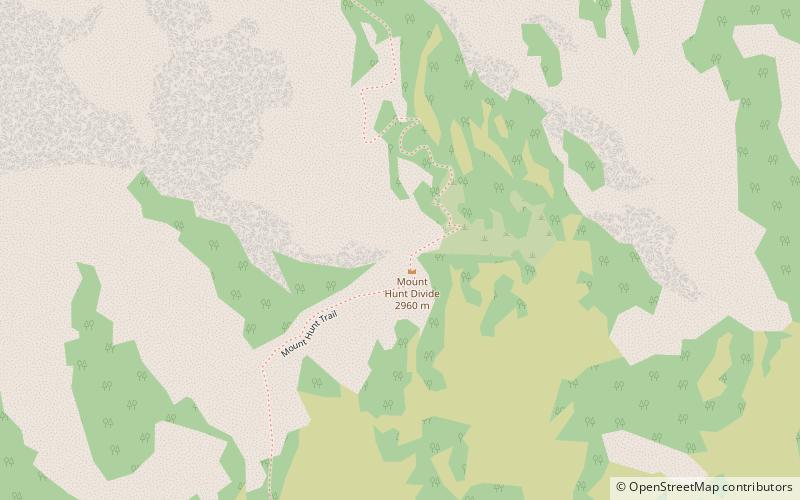 mount hunt divide parc national de grand teton location map