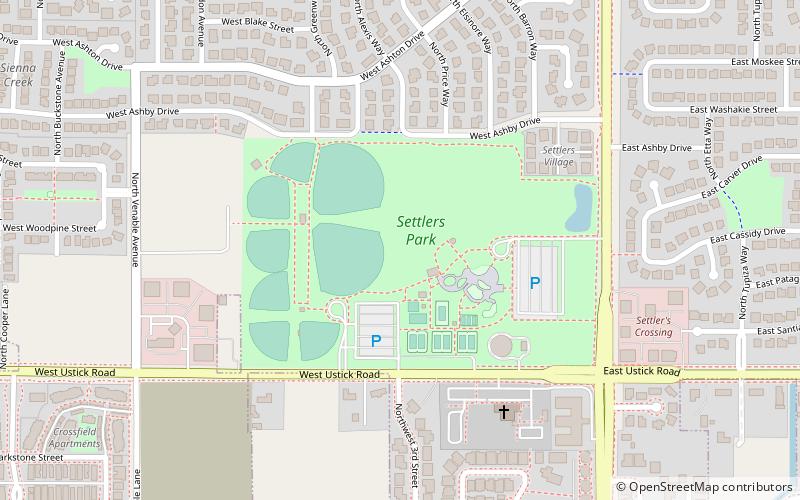 Settlers Park location map
