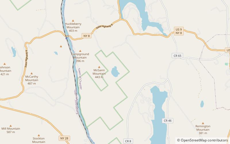palmer pond location map