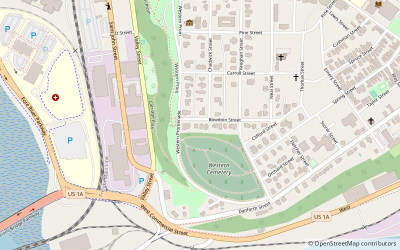 John Calvin Stevens House location map