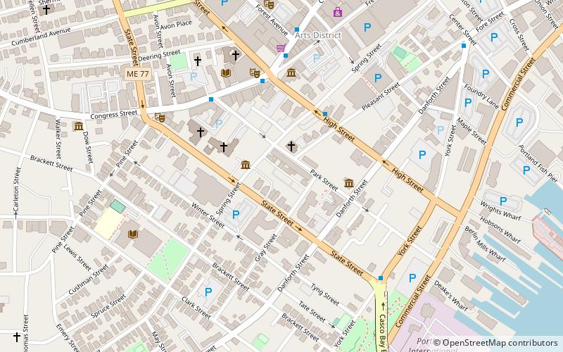 Park Street Row location map