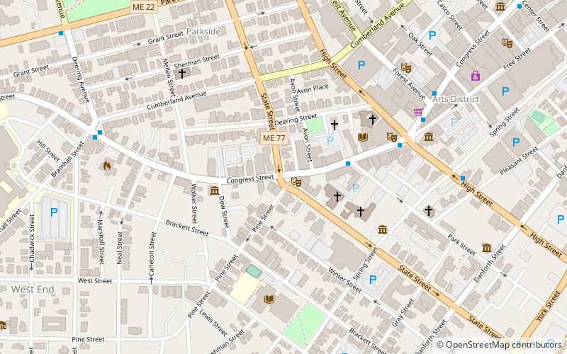 One Longfellow Square location map
