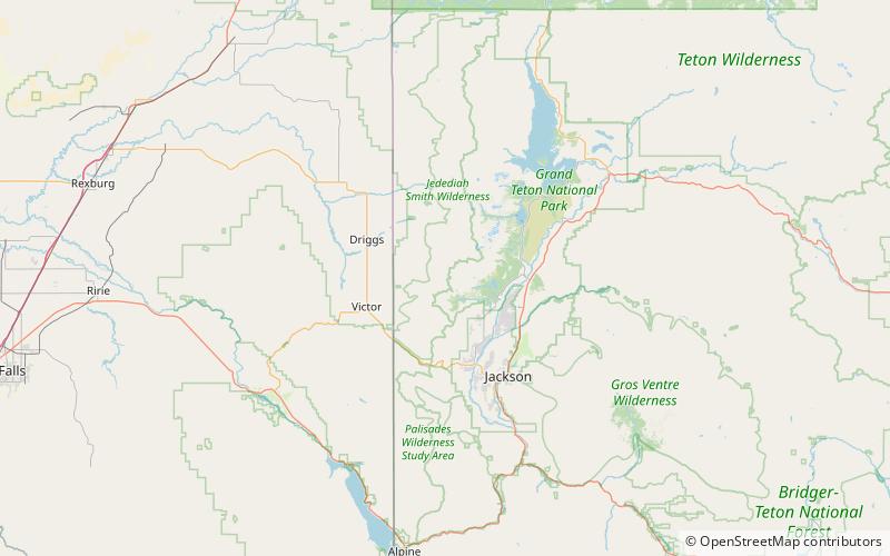 fossil mountain selva jedediah smith location map