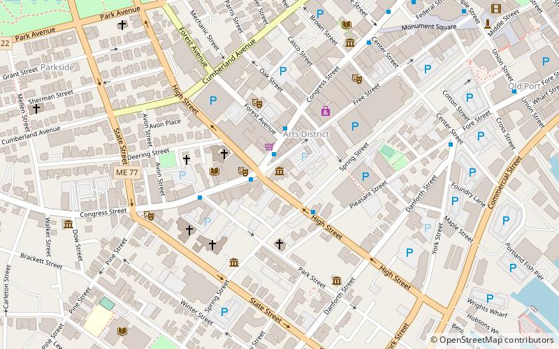 Charles Shipman Payson Building location map