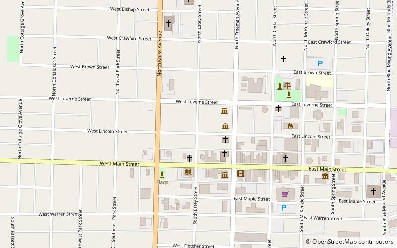 Holy Trinity Episcopal Church location map