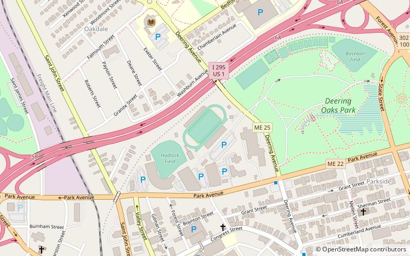 Fitzpatrick Stadium location map