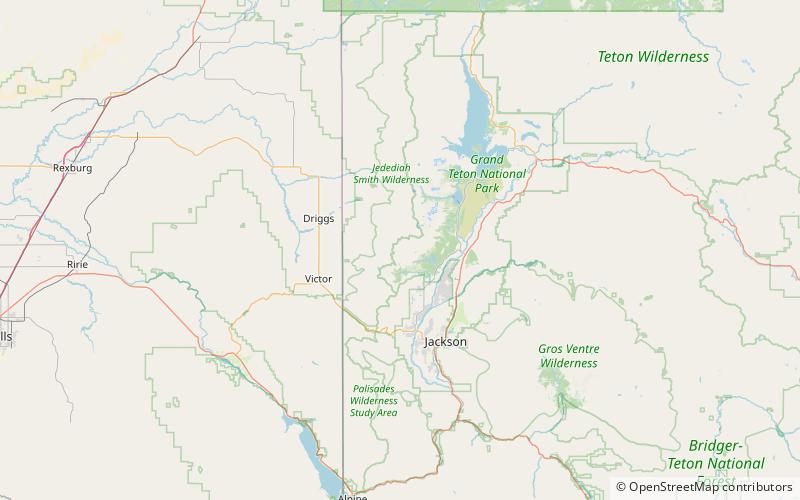 Death Canyon location map