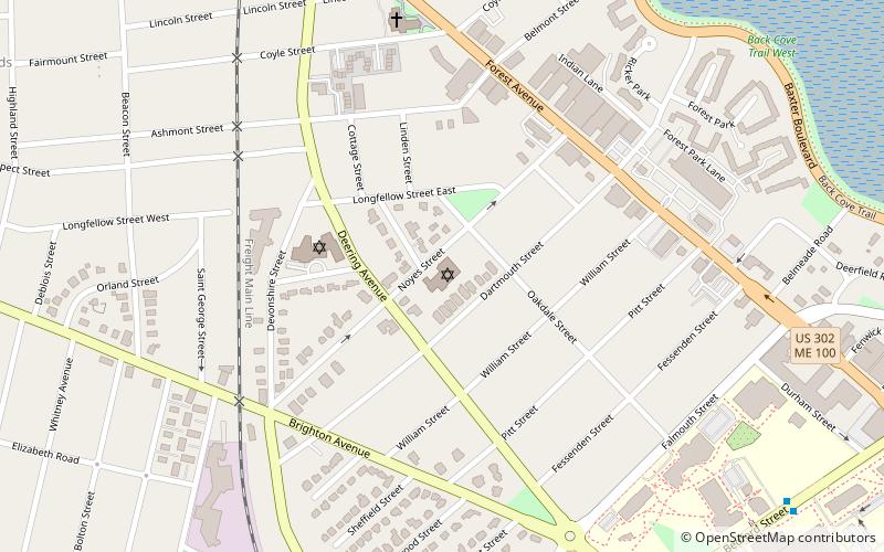 shaarey tphiloh portland location map