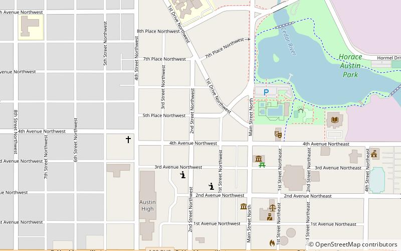 Hormel Historic Home location map