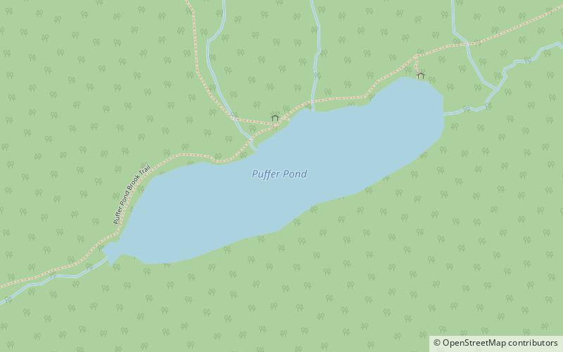 puffer pond location map