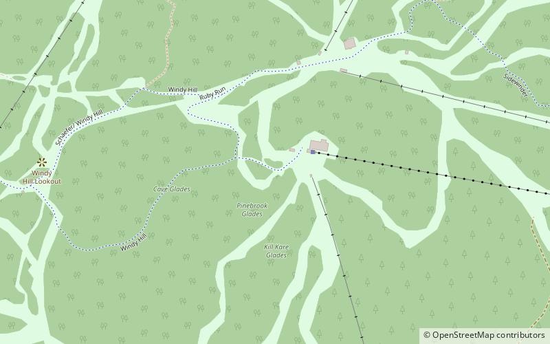 gore mountain parc adirondack location map