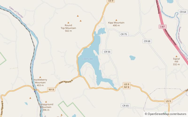 Loon Lake location map