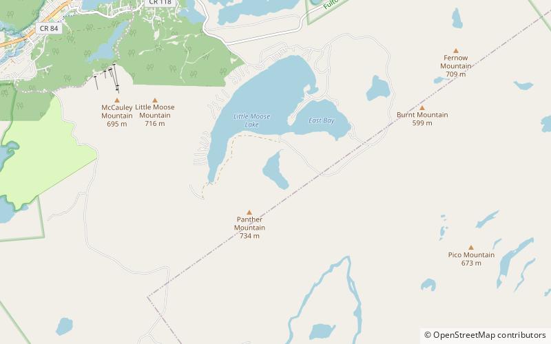 Panther Lake location map