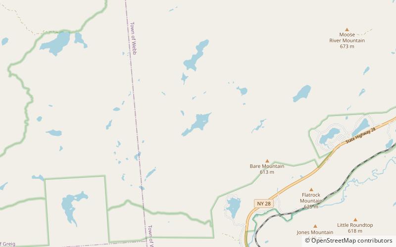 middle settlement lake location map