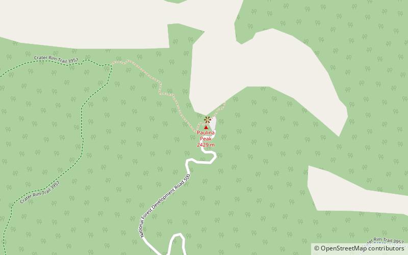 Cratère Newberry location map