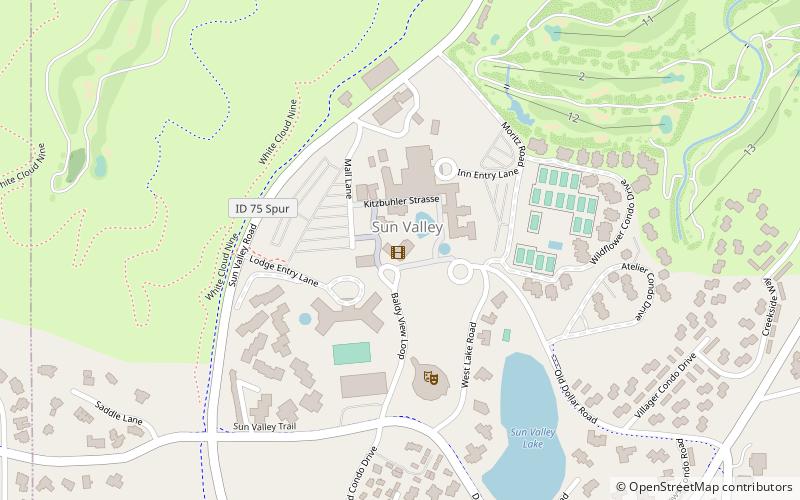 sun valley opera house location map