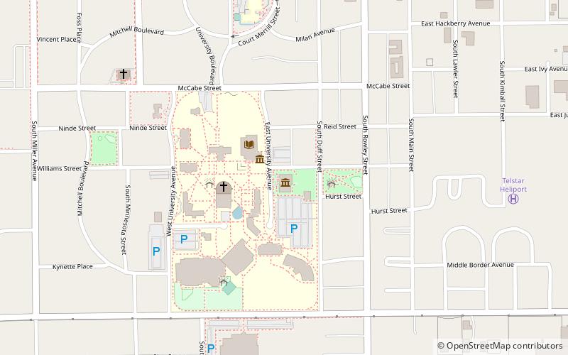 Dakota Discovery Museum location map