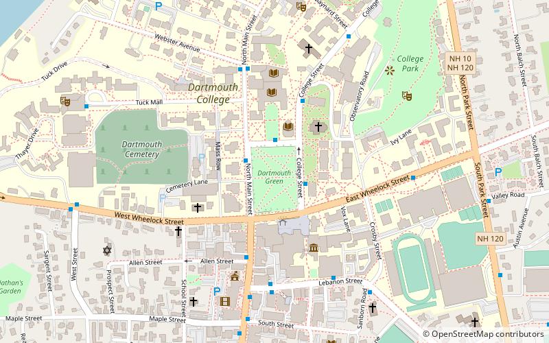 College Green location map