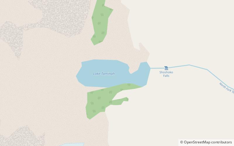 Lake Taminah location map