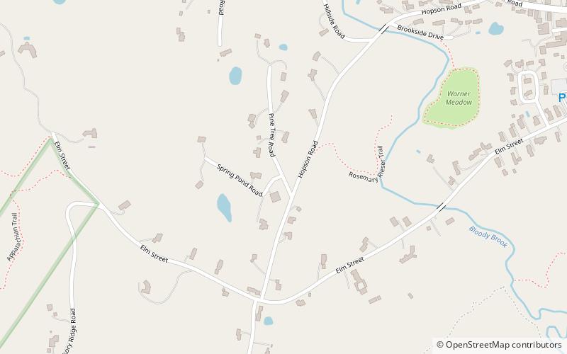 Norwich Mid-Century Modern Historic District location map