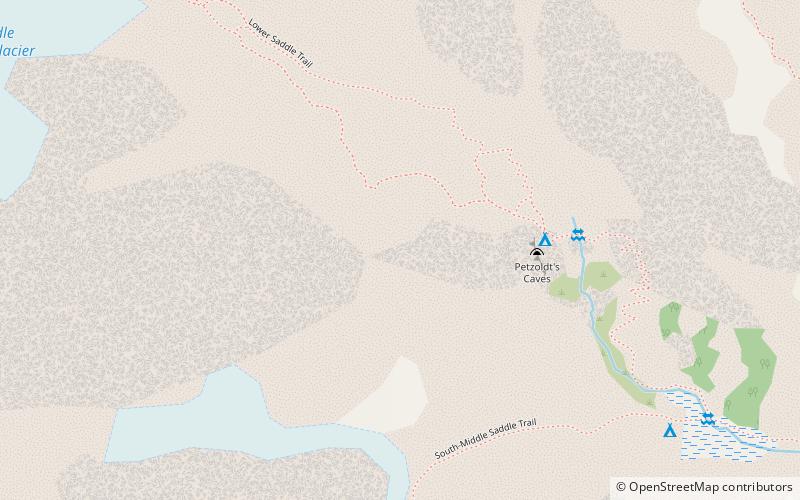 Spalding Falls location map