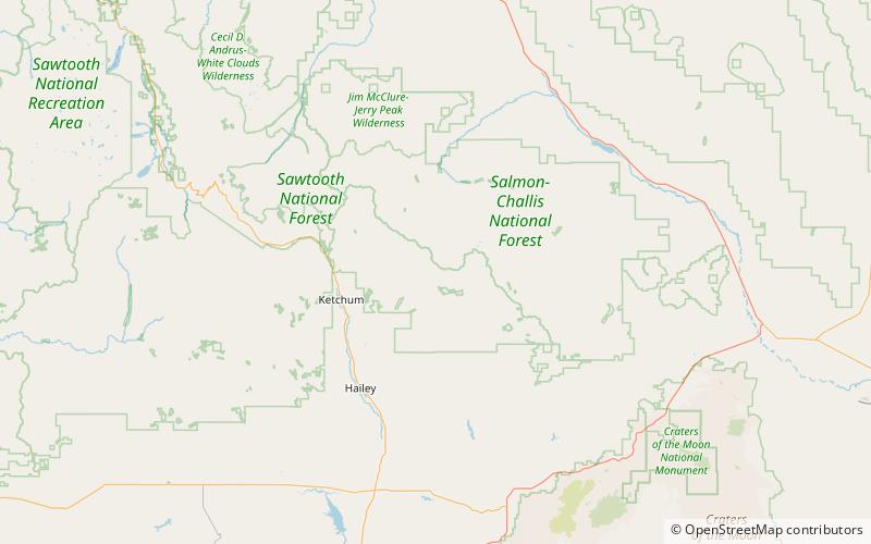 Cobb Peak location map