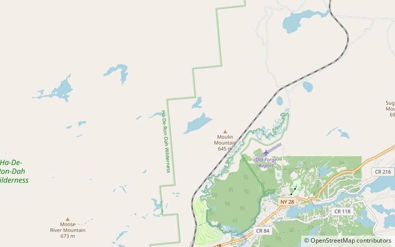 Gibbs Lake location map
