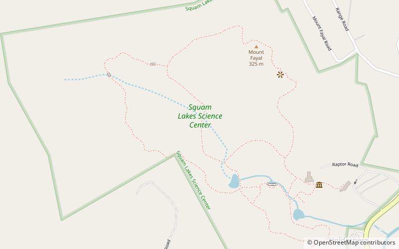 Squam Lakes Natural Science Center location map