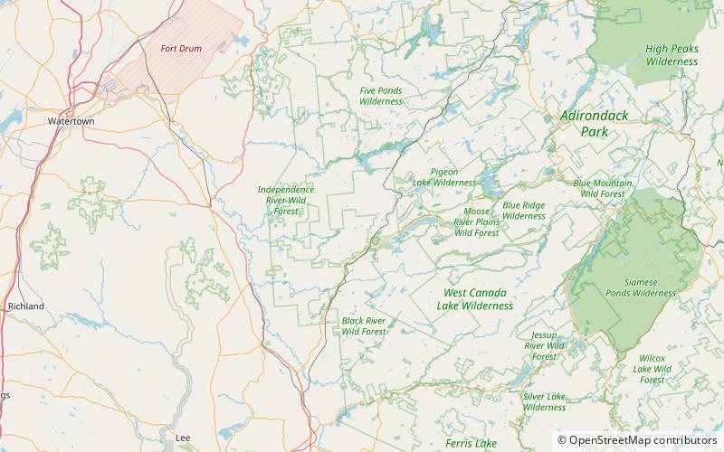 Blackfoot Pond location map