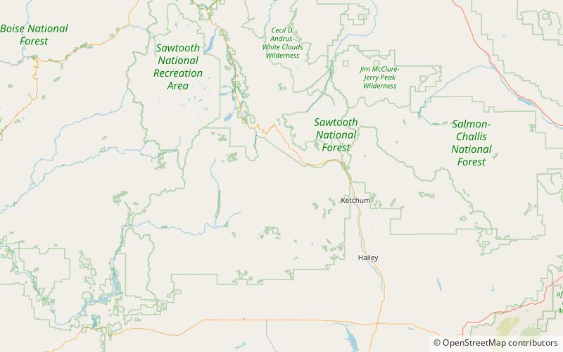Lower Norton Lake location map