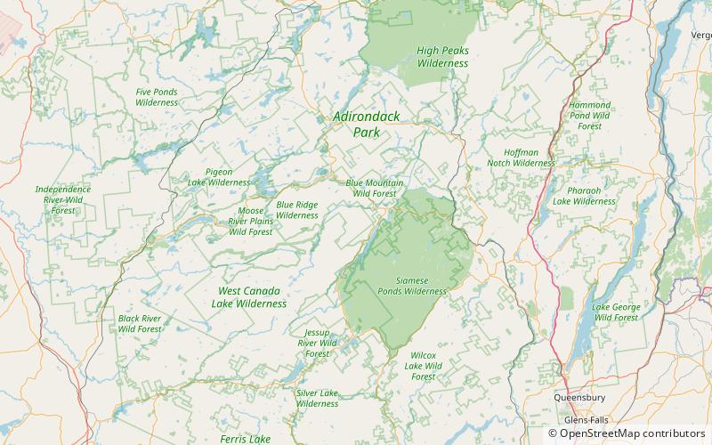 Burgess Mountain location map