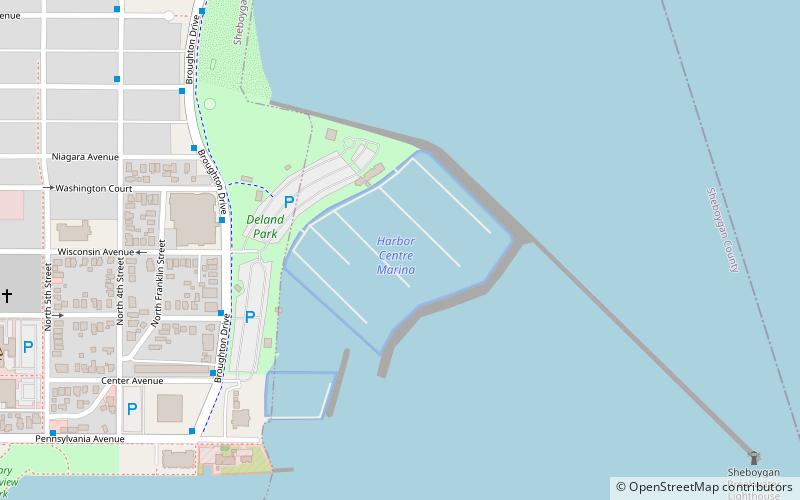 Harbor Centre Marina location map